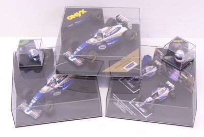 Lot 483 - A collection of Williams, Renault related 1/24...