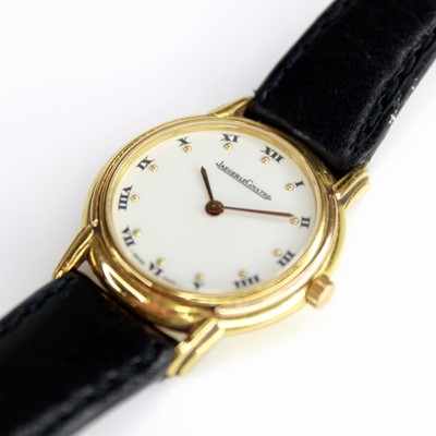 Lot 2162 - A lady's Jaeger LeCoultre Odysseus 18ct gold...