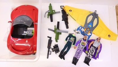 Lot 95 - Two boxes containing various Action...