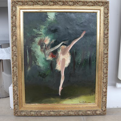 Lot 60 - Doris Clare Zinkeisen (1898-1991) - Ballerina,...