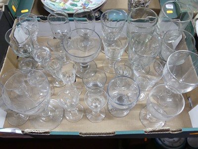 Lot 153 - A wine or cordial glass in the 18th century...