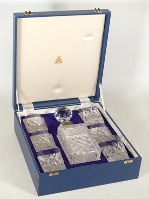 Lot 340 - A Garrard & Co presentation cased decanter set,...