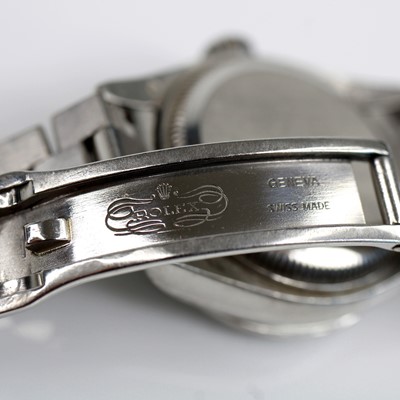 Lot 2105 - A lady's platinum Rolex Oyster Perpetual...