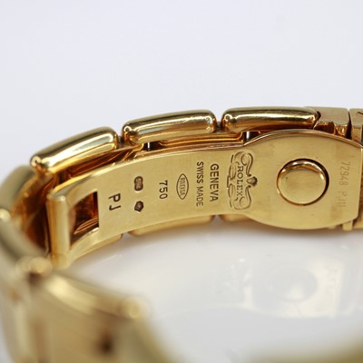 Lot 2106 - A lady's 18ct gold Rolex Oyster Perpetual...