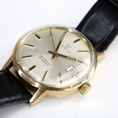 Lot 2214 - A gent's Verity 9ct gold cased automatic...