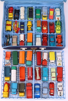Lot 428 - Matchbox carrying case, containing 48 loose...