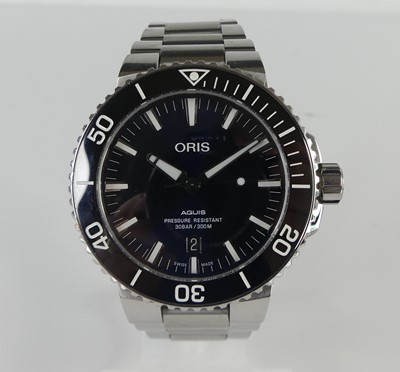 Lot 2232 - A gent's steel Oris Aquis automatic wristwatch,...
