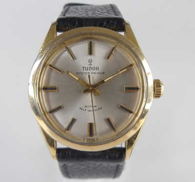 Lot 2234 - A gent's gold plated and steel Tudor Oyster...