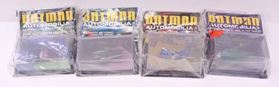 Lot 482 - Eaglemoss group of 4 believed to be sealed DC...