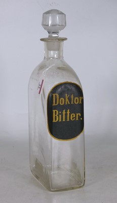 Lot 22 - A 19th century glass decanter and stopper,...