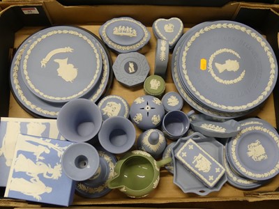 Lot 95 - A collection of Wedgwood Jasperwares,...
