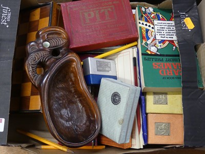 Lot 96 - A box of assorted games, to include a...