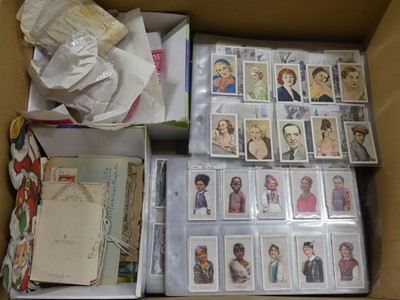 Lot 101 - Mixed ephemera to include a selection of...