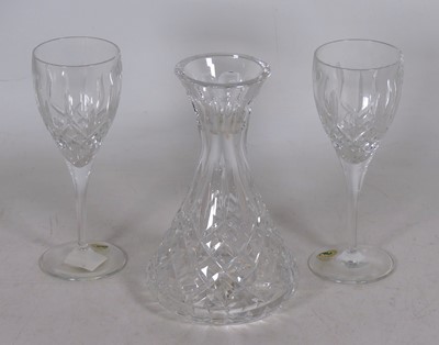 Lot 65 - A boxed Waterford crystal decanter, together...