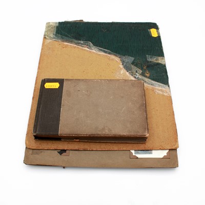 Lot 272 - An early 20th century postcard album, the...