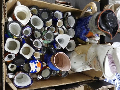 Lot 103 - A collection of Toby jugs, 19th and 20th...