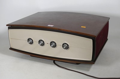 Lot 77 - A Pye type 3807 record player, with handbook