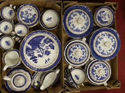 Lot 89 - A Royal Doulton Booth's Real Old Willow part...