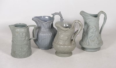 Lot 144 - A collection of seven various Victorian relief...