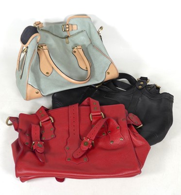 Lot 118 - Three ladies handbags, to include one by J and...