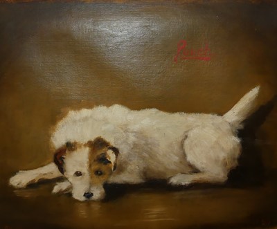 Lot 481 - Early 20th century school - Child with apple,...