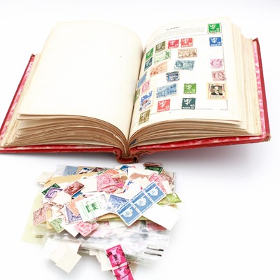 Lot 293 - A Quick Chance Stamp Album, the used contents...