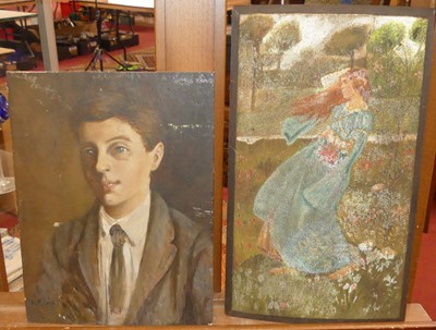 Lot 495 - Early 20th century school - The Young Artist,...