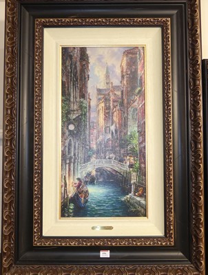 Lot 496 - Cao Yong (1962-2023) - Deja Vu of Venice, oil...