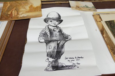 Lot 509 - A folio of assorted 19th century and later...