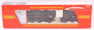 Lot 163 - A Hornby 00 gauge R2142 Britannia Class loco...