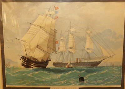 Lot 518 - A box of assorted pictures and prints, wall...