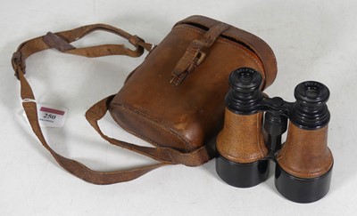 Lot 90 - A pair of early 20th century leather-clad...
