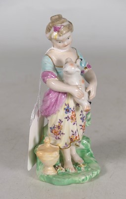 Lot 216 - A 19th-century Derby figure modelled as a...