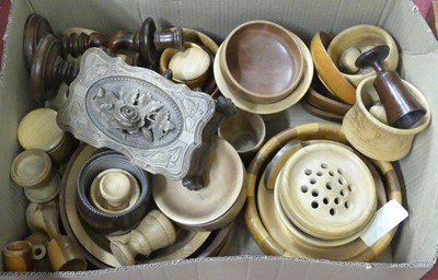 Lot 162 - A 20th century continental softwood trinket...