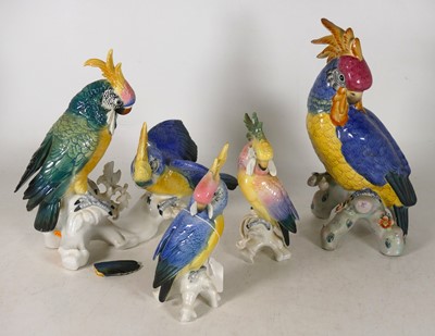 Lot 226 - A Karl Ens, porcelain figure group modelled as...