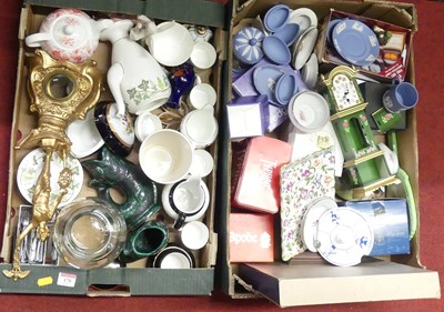 Lot 170 - Two boxes of miscellaneous items, to include...