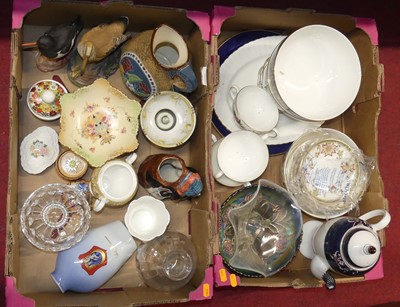 Lot 179 - Two boxes of miscellaneous items, to include a...