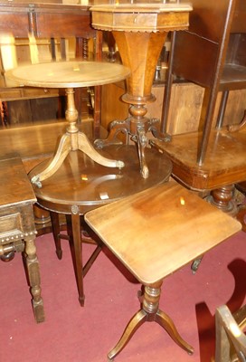 Lot 658 - Occasional furniture, to include; an early...