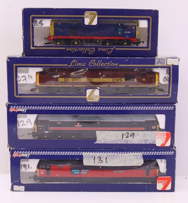 Lot 324 - Four Lima 00 gauge locos to include a Class 47...