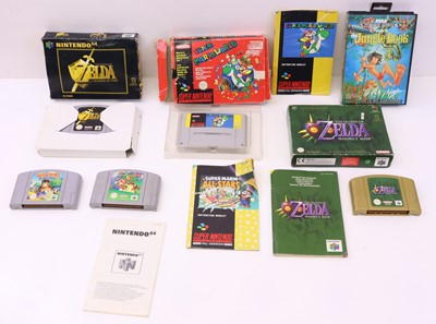 Lot 432 - Nintendo 64 a small collection of games to...