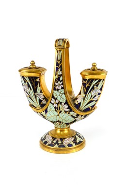 Lot 339 - An Aesthetic Movement Elkington gilt bronze...