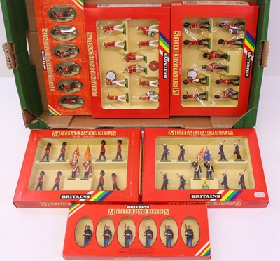 Lot 394 - A Britains group of six sets to include: 7202...