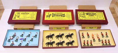 Lot 407 - Britains group of three limited edition modern...