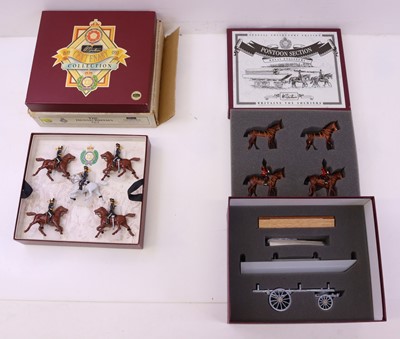 Lot 414 - Britains group of two modern release sets to...