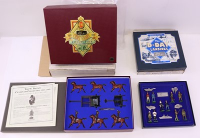 Lot 408 - Britains group of 2 sets ot include a...
