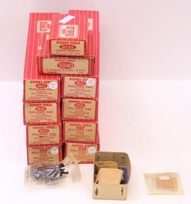 Lot 619 - A collection of Hornby Dublo two-rail coaches,...