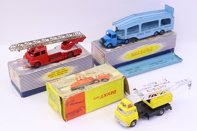 Lot 903 - Dinky Toys group of 3 playworn diecasts to...
