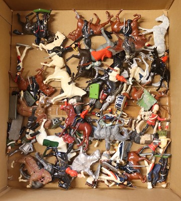 Lot 391 - Britains and other a collection of painted and...