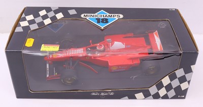 Lot 480 - Minichamps 1/18 scale Ferrari F310 B E.Irivine...