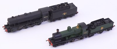 Lot 370 - Two 00 gauge kit built locos to include a WD...